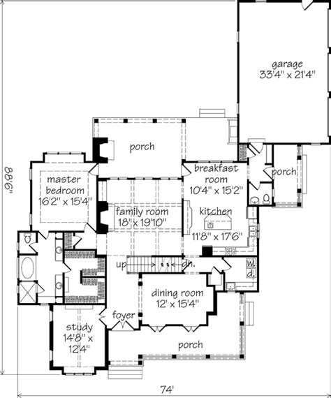 One Story House Plans Southern Living - UT Home Design