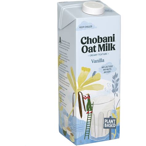 Chobani Oat Milk Vanilla 1l | Woolworths