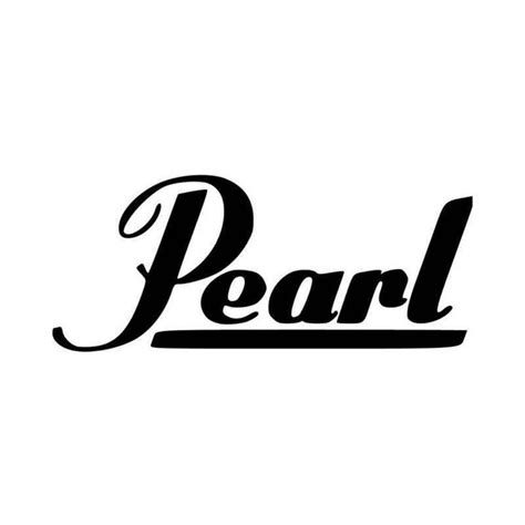 Buy Pearl Drum Logo Graphic Vinyl Decal Sticker Online