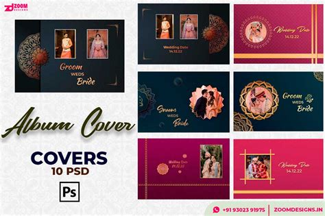 Download Wedding Album Page PSD | Album Cover Template