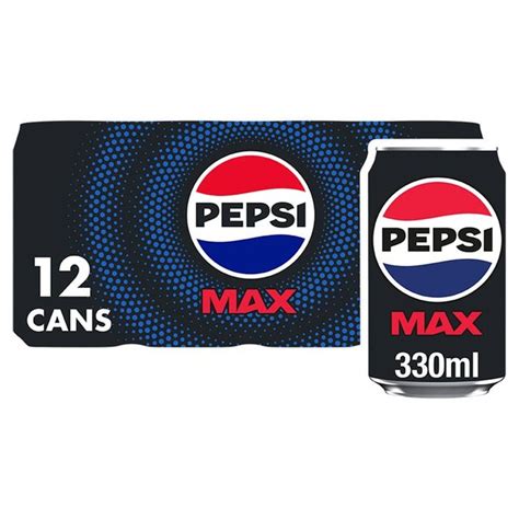 Pepsi Max 12 x 330ml from Ocado