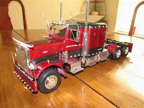 Scale Model Built Peterbilt 359 Truck - Etsy