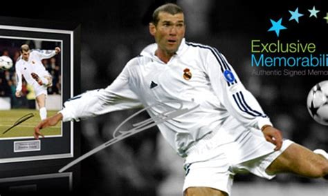 Win a signed and framed Zinedine Zidane photo of Real Madrid's famous 2002 Champions League goal ...