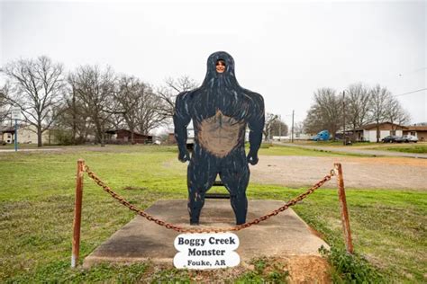 Boggy Creek Monster at Fouke Monster Mart in Fouke, Arkansas