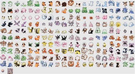 Pokémon Gold and Silver Beta Sprites Leak: Image Gallery (Sorted by Low ...