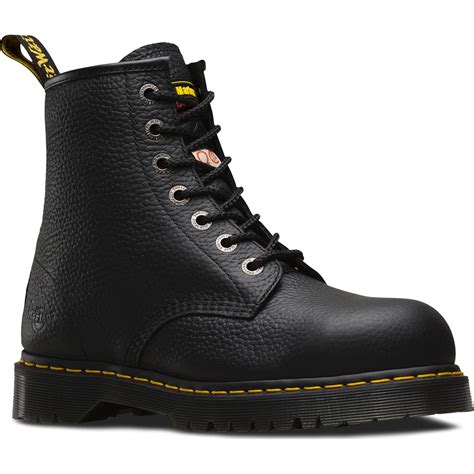 Dr. Martens Black Steel Toe CSA Puncture-Resistant Work Boot