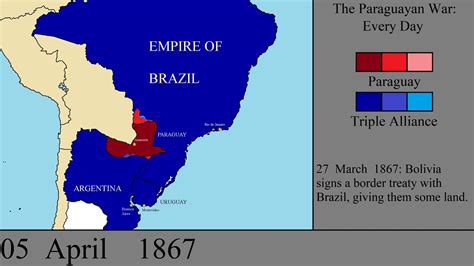 Paraguay Vs Brazil War : Paraguayan Offensives Historical Atlas Of ...