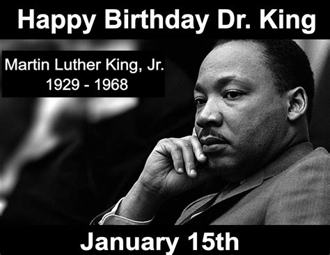 Martin Luther King, Jr. Birthday — UCRP