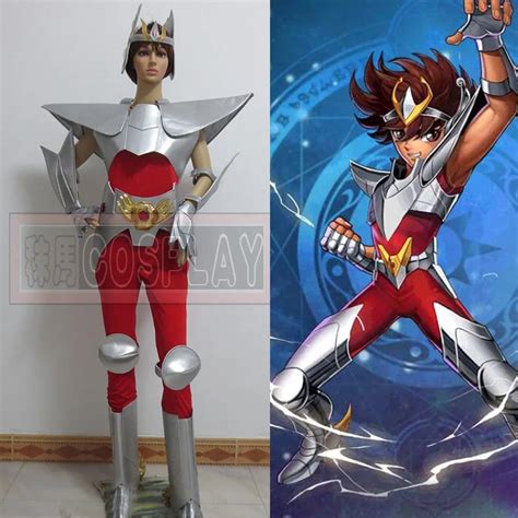 Aliexpress.com : Buy Saint Seiya Pegasus Seiya Cosplay Anime Costume ...