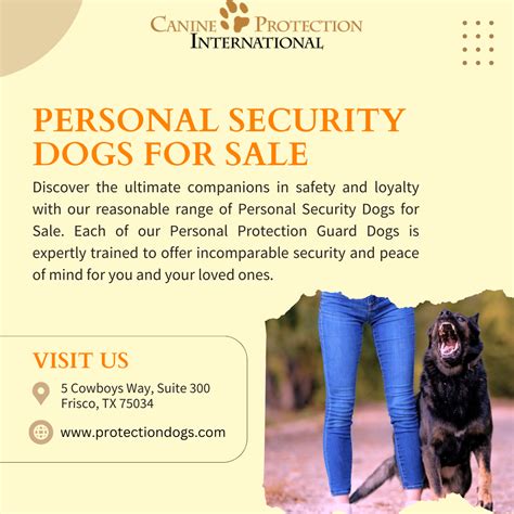 Personal Security Dogs for Sale - Protection Dogs - Medium