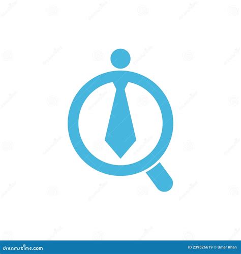 Job Logo Design Vector. stock vector. Illustration of employee - 239526619