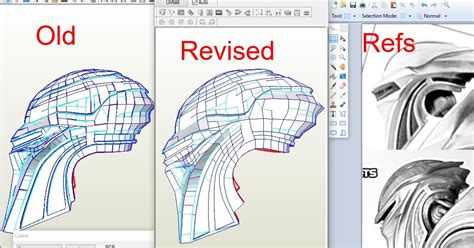 KirkTrekModeler's Model Blog: Revised Cylon Project.