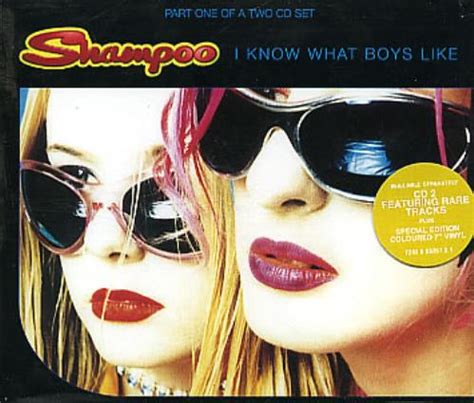 Shampoo I Know What Boys Like UK CD single (CD5 / 5") (278977)