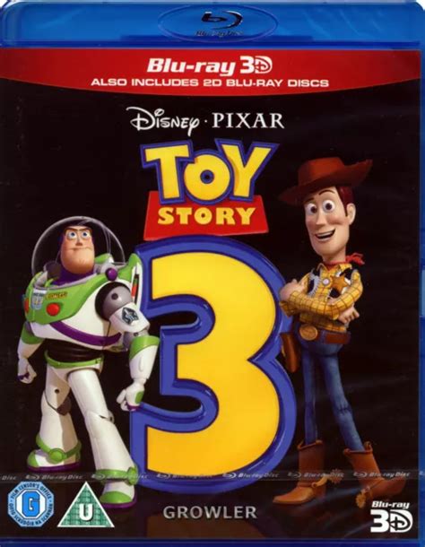 TOY STORY 3 - Blu-Ray 3D - Walt Disney Pixar Film Animated Children Family Movie EUR 34,68 ...