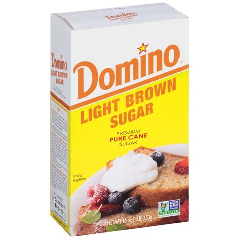 Commodity Sugar & Sugar Packets 401358 Sugar Light Brown Domino 24-1 ...