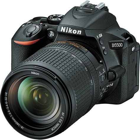 Used Nikon D5500 DSLR Camera with 18-140mm Lens (Black) 1548 B&H