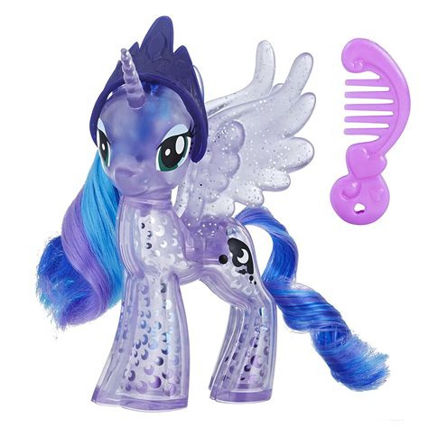 New "My Little Pony: The Movie" Princess Luna Glitter Celebration Figure available on Amazon.com ...