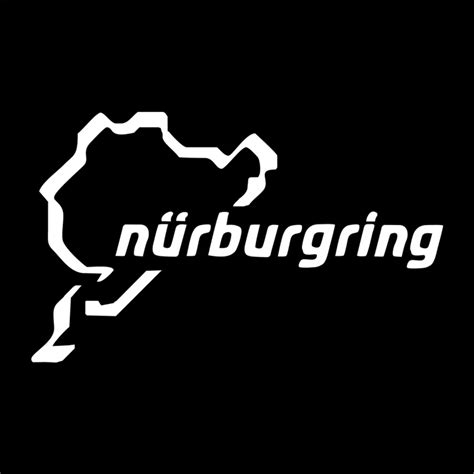 Nurburgring Map Wall Home Glass Window Door Car Sticker Laptop Auto ...