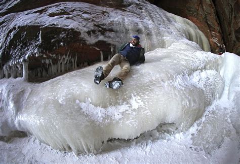 A Frozen Walk to Island Ice Caves - The Atlantic