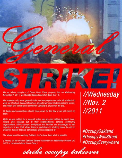 General Strike Posters - Occupy Oakland