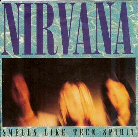 Nirvana - Smells Like Teen Spirit (Vinyl, 7", 45 RPM, Single, Stereo ...