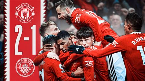 MANCHESTER DERBY WIN! 🔴🤩 | Man Utd 2-1 Man City | Highlights - YouTube