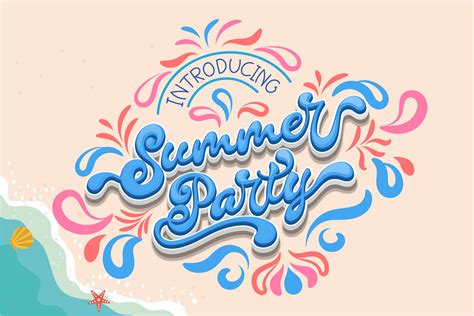 Summer Party Font - 1001 Free Fonts