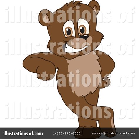 Bear Mascot Clipart #226548 - Illustration by Toons4Biz