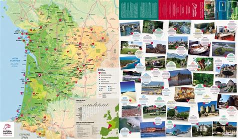 Nouvelle-Aquitaine tourist map