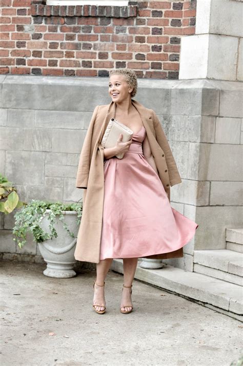 How to Style a Pink Satin Dress | by Fashionably Lo