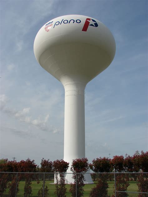 Plano Tx. | Water tower, Texas water, Plano