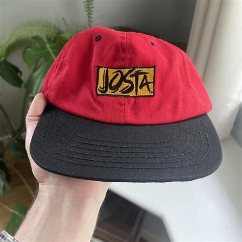 Vintage rare 90’s Josta Soda Promo Hat Size: small-... - Depop