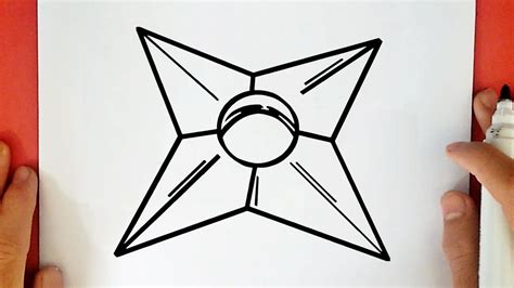 HOW TO DRAW A SHURIKEN