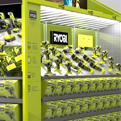 Home Depot Launches A Huge Display Of Ryobi Rotary Tools, 60% OFF