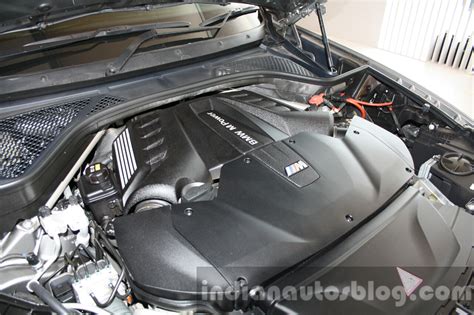 2015 BMW X5 M engine bay first drive review