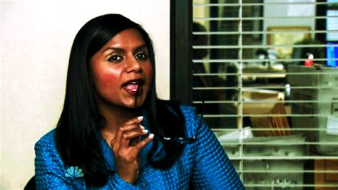 mindy kaling the office gif | WiffleGif