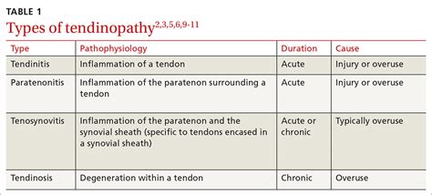 Tendinopathy Vs Tendonitis