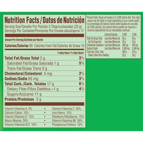 Milo Cereal Nutrition Facts | Blog Dandk