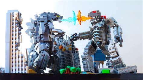 Lego Godzilla vs Mechagodzilla MOC - YouTube