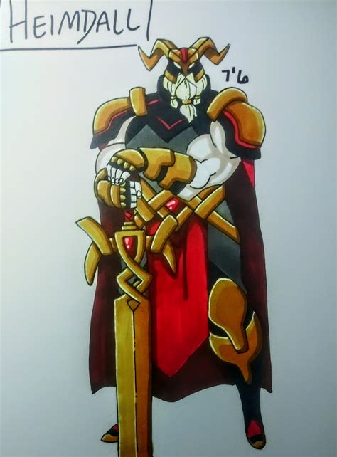 Heimdall Redesign by Oni18064 on DeviantArt