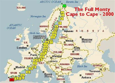 Cape Trafalgar Map