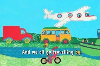 We all go traveling by | Transport | Spelen met Engels