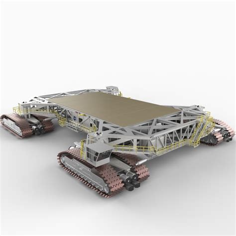 nasa crawler transporter vehicle 3d model