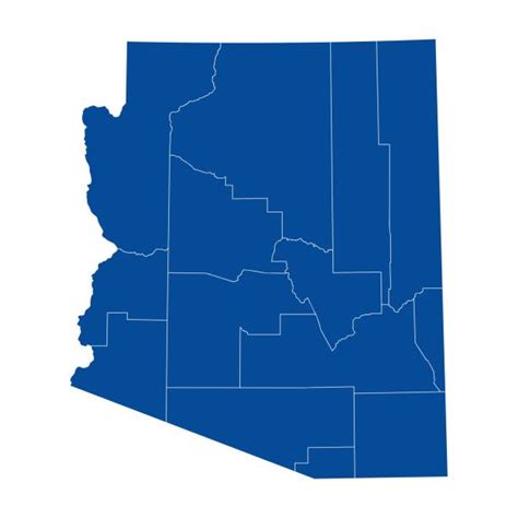 90+ Arizona Counties Map Stock Photos, Pictures & Royalty-Free Images - iStock