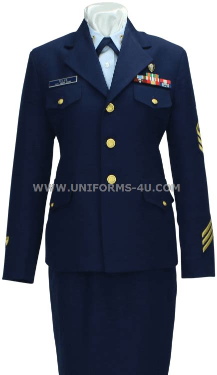 U.S. COAST GUARD FEMALE SERVICE DRESS BLUE COAT