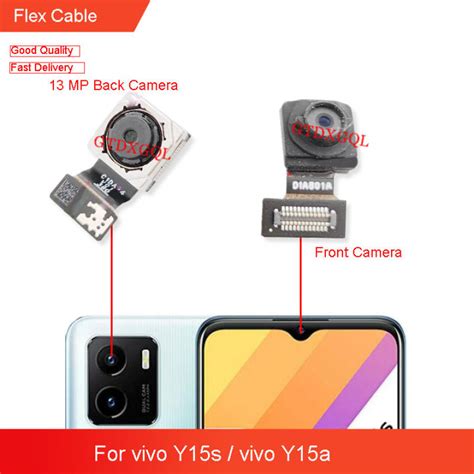 Original Front Back Camera For vivo Y15s / vivo Y15a Main Facing Camera ...