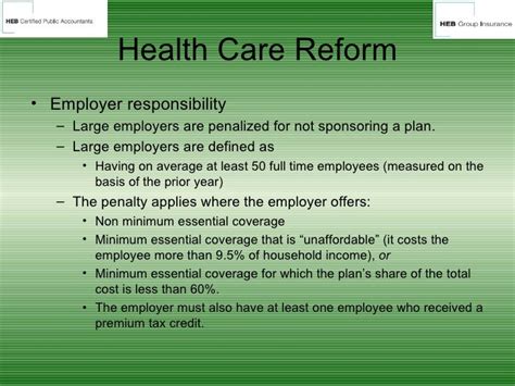 Health Care Reform