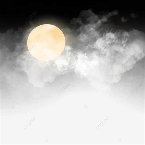 Moon Clouds Night Clouds Night Sky Crescent Moon Night Sky Clouds, Moon ...