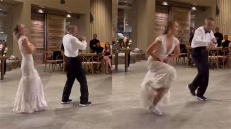 Bride’s dance performance with her father on her wedding day will make you smile. Viral video ...