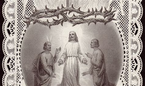 Holy Card Heaven: The Transfiguration: Feast Day, August 6